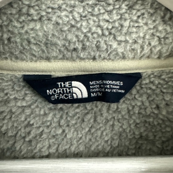 The North Face Men's 1/2 Zip Knit Sweatshirt Jacket Size M - Picture 3 of 5